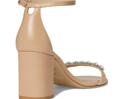 Stuart Weitzman Nudist Poppy Block 75 Women's