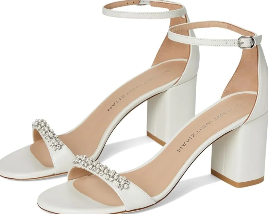 Stuart Weitzman Nudist Poppy Block 75 Women's
