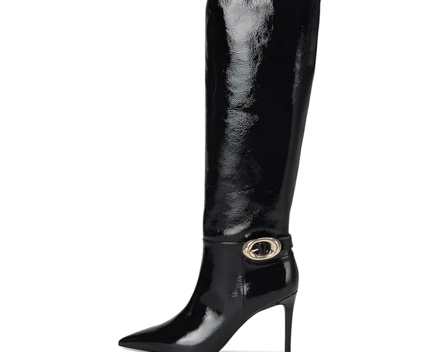Stuart Weitzman Stuart Power Buckle Boots Women's