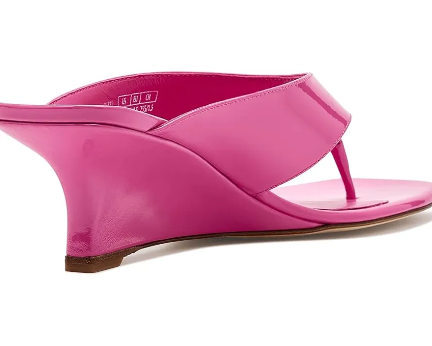 Stuart Weitzman Vinnie Wedge Thong 50 Women's