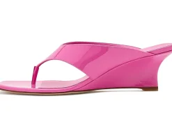Stuart Weitzman Vinnie Wedge Thong 50 Women's