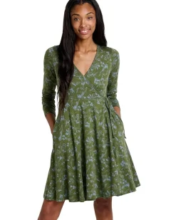 Toad&Co Freesia Wrap Long Sleeve Dress Women's