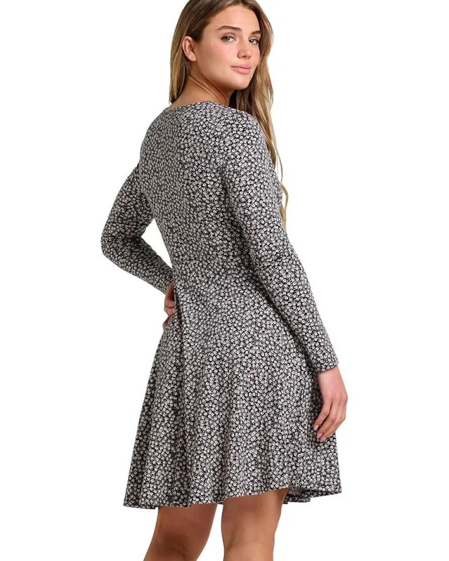 Toad&Co Freesia Wrap Long Sleeve Dress Women's