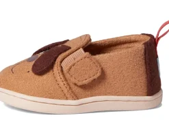 TOMS Kids Felt Pound Puppy Tiny Twin Gore Alpargata (Toddler/Little Kid)