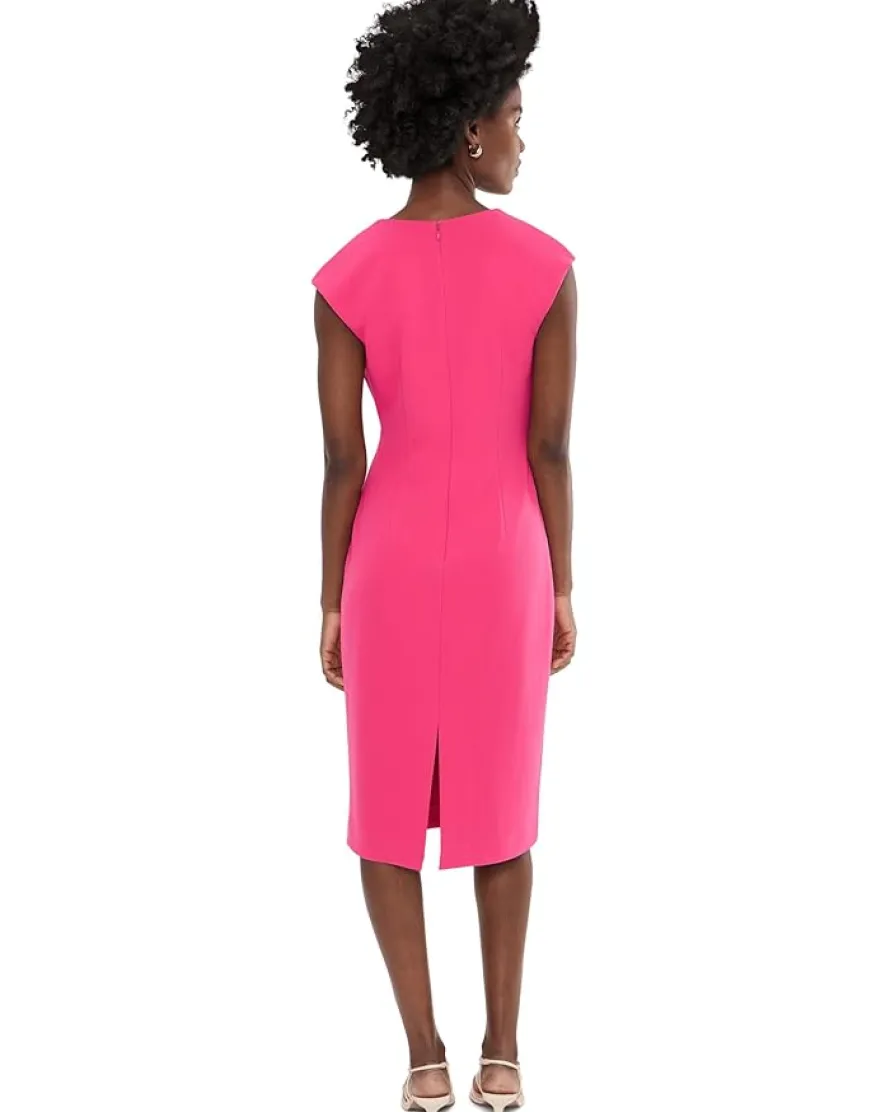 Trina Turk Cap Sleeve V-Neck Dress Women's