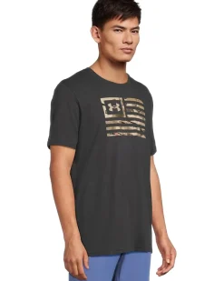 Under Armour Freedom Flag Printed T-Shirt Men's