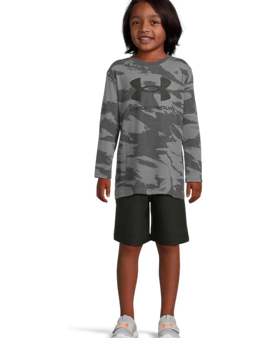 Under Armour Kids Brushed Camo Tee (Big Kid)