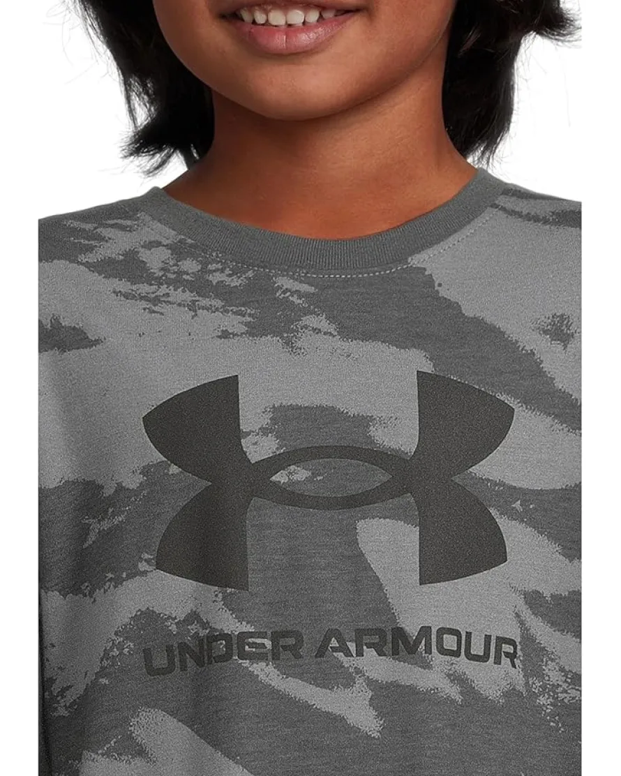 Under Armour Kids Brushed Camo Tee (Big Kid)