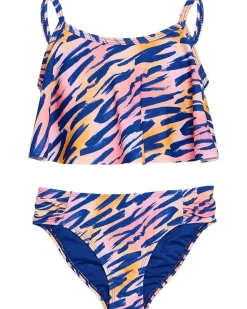 Under Armour Kids Brush Zebra Bikini (Big Kid) Women's