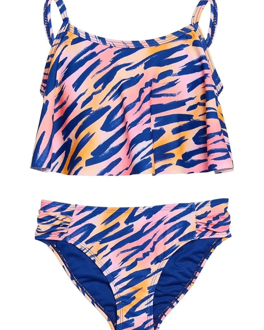 Under Armour Kids Brush Zebra Bikini (Big Kid) Women's