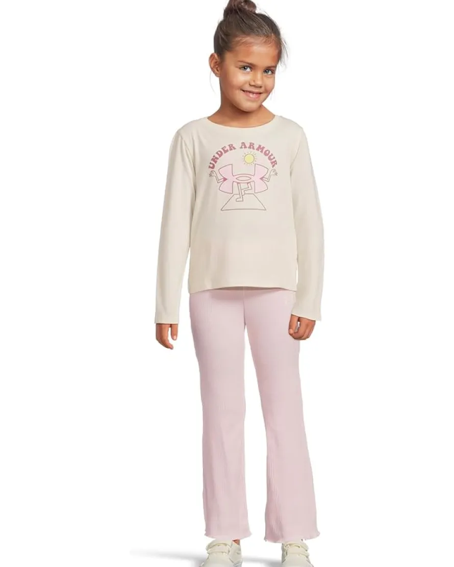 Under Armour Kids Lettuce Hem Flare Set (Little Kid)