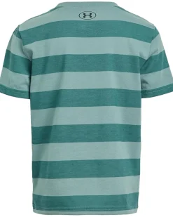 Under Armour Kids Printed Stripe Short Sleeve (Little Kid)