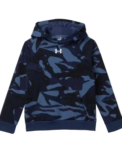 Under Armour Kids Rival Fleece Printed Hoodie (Big Kids)