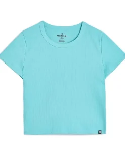 Under Armour Kids Rival Ribbed Shirt Sleeve T-Shirt (Big Kid)