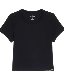 Under Armour Kids Rival Ribbed Shirt Sleeve T-Shirt (Big Kid)