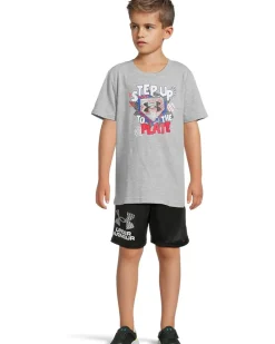 Under Armour Kids Tech Logo Shorts (Little Kids)