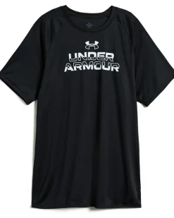 Under Armour Kids Tech Split Wordmark Short Sleeve T-Shirt (Big Kid)