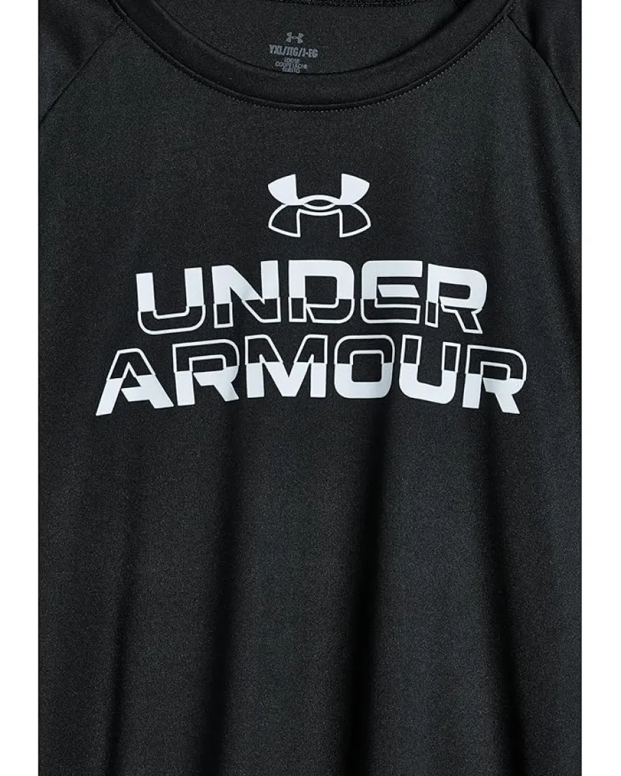 Under Armour Kids Tech Split Wordmark Short Sleeve T-Shirt (Big Kid)