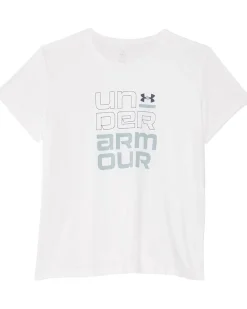 Under Armour Kids Tech Split Wordmark Short Sleeve T-Shirt (Big Kid)