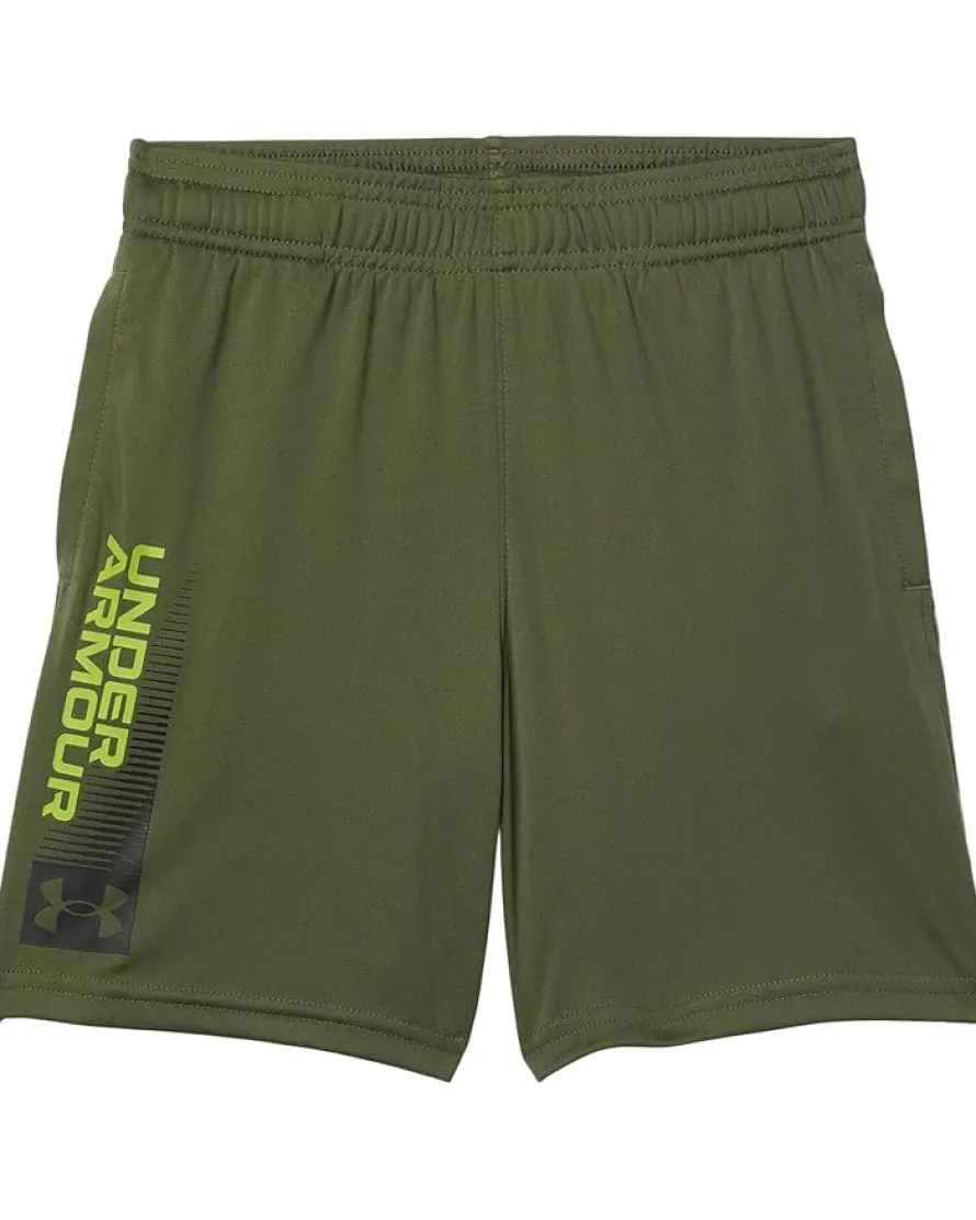 Under Armour Kids Tech Wordmark Shorts (Big Kids)