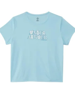 Under Armour Kids Tech Wordmark Short Sleeve T-Shirt (Big Kid)