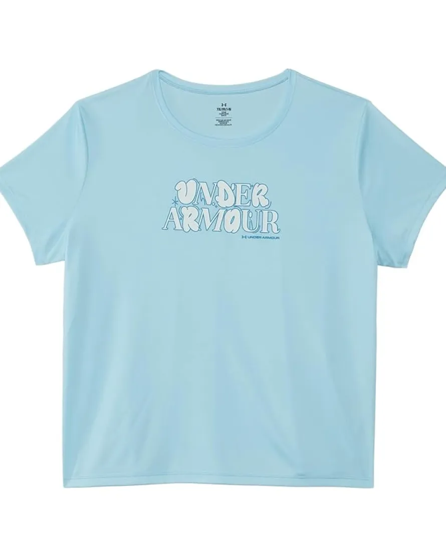 Under Armour Kids Tech Wordmark Short Sleeve T-Shirt (Big Kid)