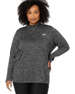 Under Armour Plus Size Tech 1/4 Zip Twist Women's