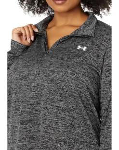 Under Armour Plus Size Tech 1/4 Zip Twist Women's