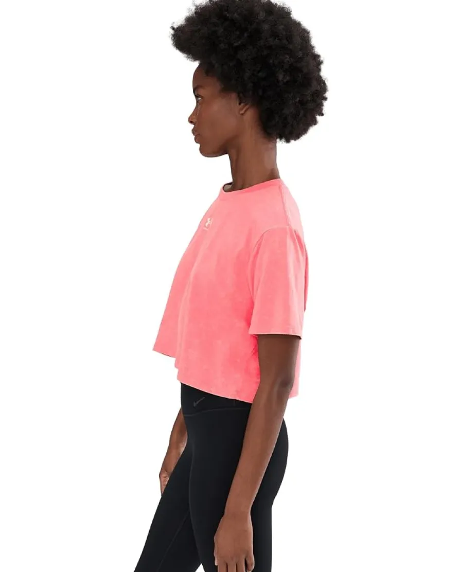 Under Armour Rival Boxy Tee Wash Women's