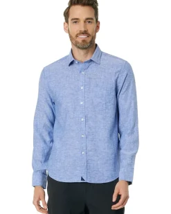 UNTUCKit Wrinkle-Resistant Linen Vin Santo Shirt Men's