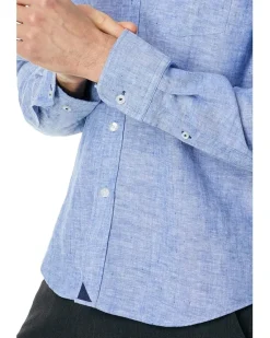 UNTUCKit Wrinkle-Resistant Linen Vin Santo Shirt Men's