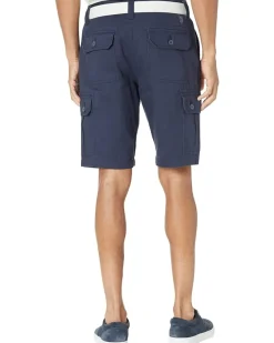 U.S. POLO ASSN. Belted Twill Cargo Shorts Men's