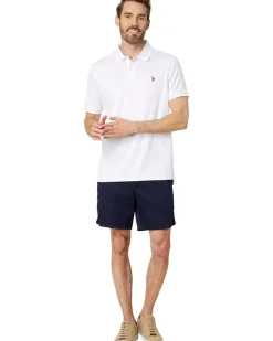 U.S. POLO ASSN. Classic Fit Interlock Solid Polo Shirt Men's