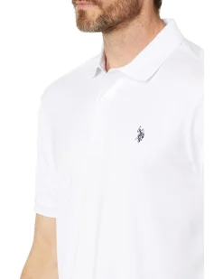 U.S. POLO ASSN. Classic Fit Interlock Solid Polo Shirt Men's