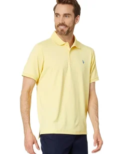 U.S. POLO ASSN. Classic Fit Interlock Solid Polo Shirt Men's