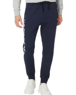 U.S. POLO ASSN. Graphic Print Fleece Knit Jogger Pants Men's