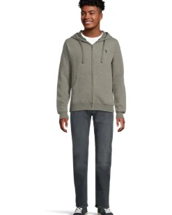 U.S. POLO ASSN. Long Sleeve Full Zip Hoodie Men's