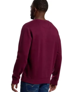U.S. POLO ASSN. Long Sleeve Popover Crew Neck Fleece Sweatshirt Men's