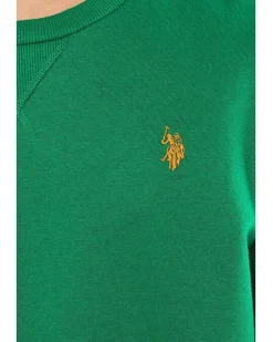 U.S. POLO ASSN. Long Sleeve Popover Crew Neck Fleece Sweatshirt Men's