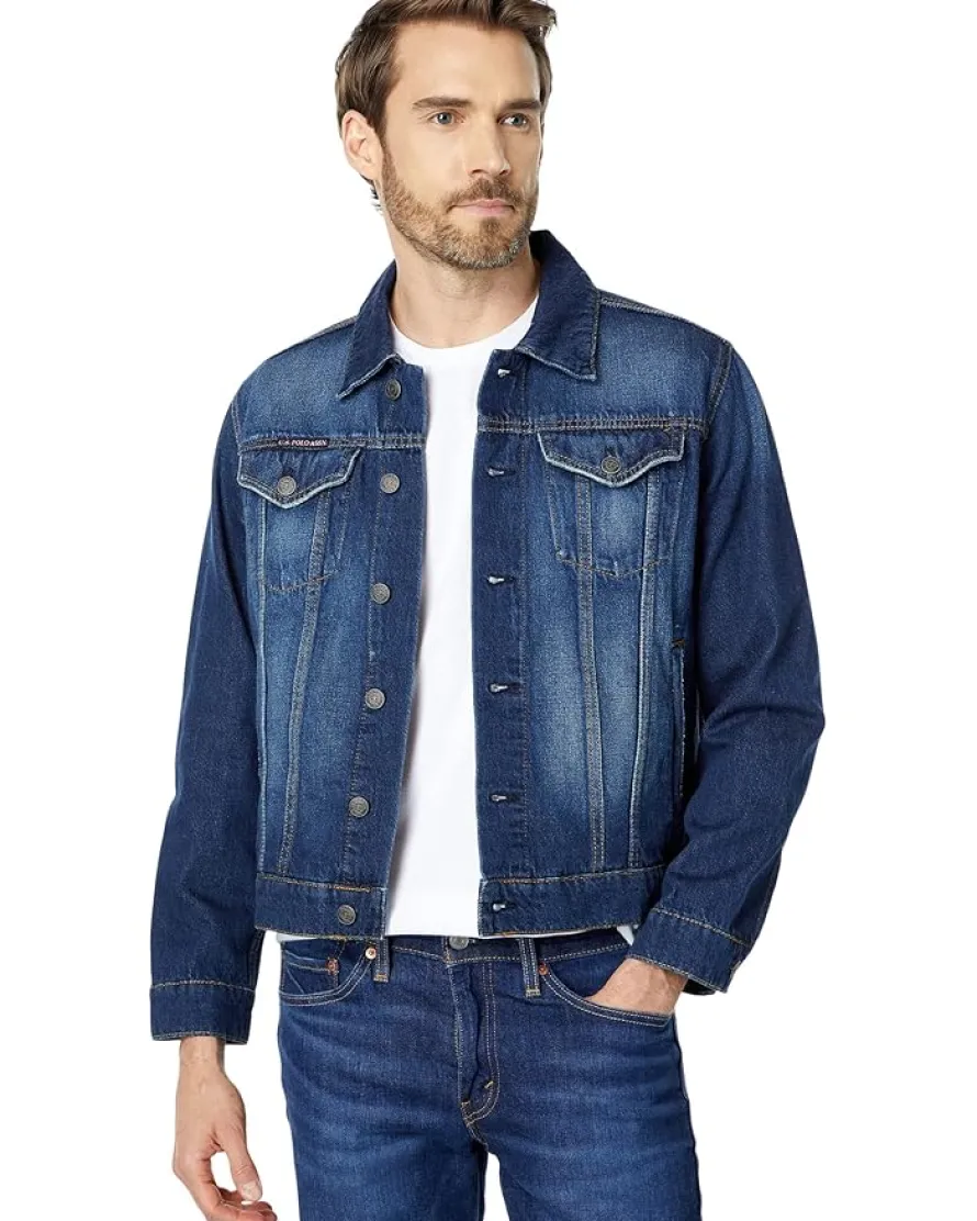 U.S. POLO ASSN. Rigid Denim Jacket Men's