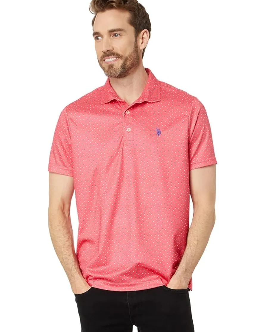 U.S. POLO ASSN. Shadow Dot Polo Shirt Men's