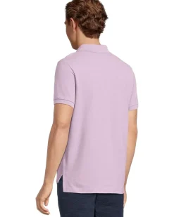U.S. POLO ASSN. Slim Fit Solid Pique Polo Shirt Men's