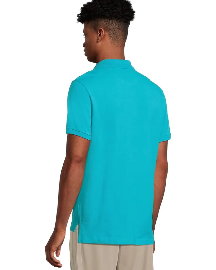 U.S. POLO ASSN. Slim Fit Solid Pique Polo Shirt Men's