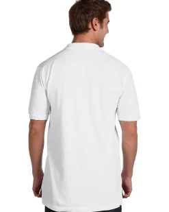 U.S. POLO ASSN. Solid Cotton Pique Polo with Small Pony Men's