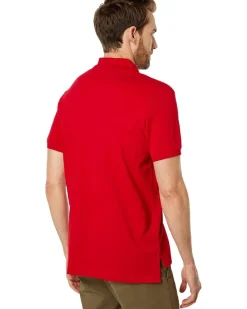 U.S. POLO ASSN. Solid Cotton Pique Polo with Small Pony Men's