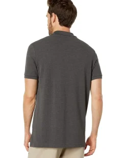 U.S. POLO ASSN. Solid Cotton Pique Polo with Small Pony Men's