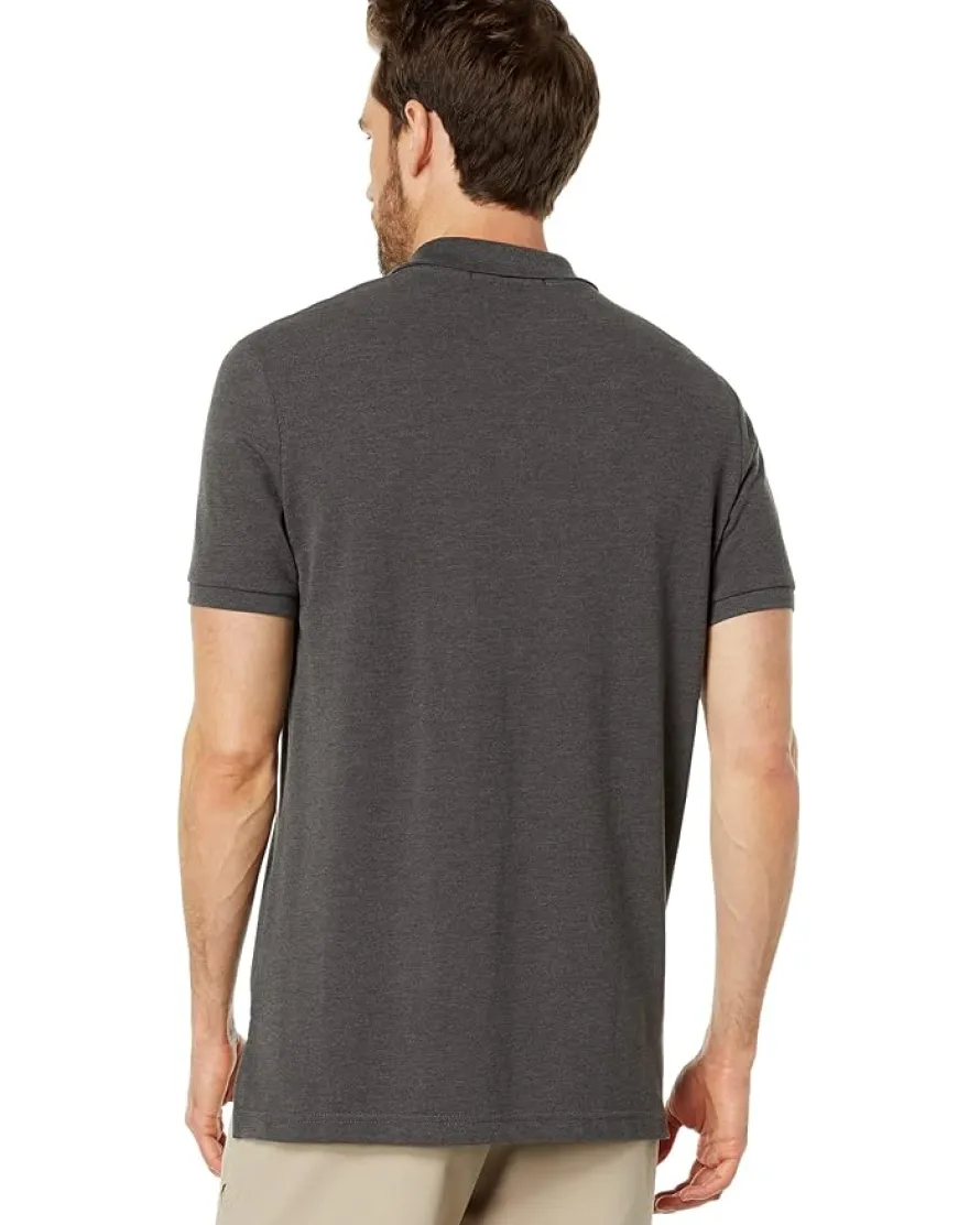 U.S. POLO ASSN. Solid Cotton Pique Polo with Small Pony Men's