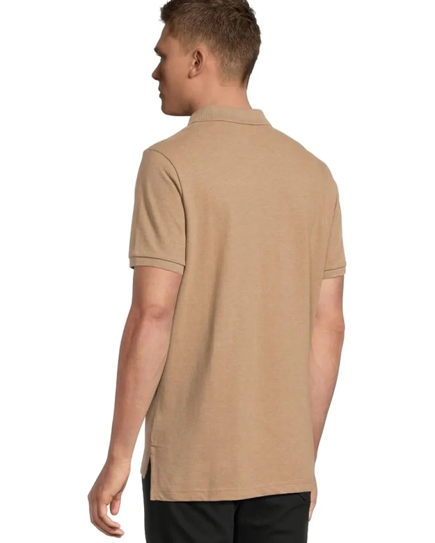 U.S. POLO ASSN. Solid Cotton Pique Polo with Small Pony Men's