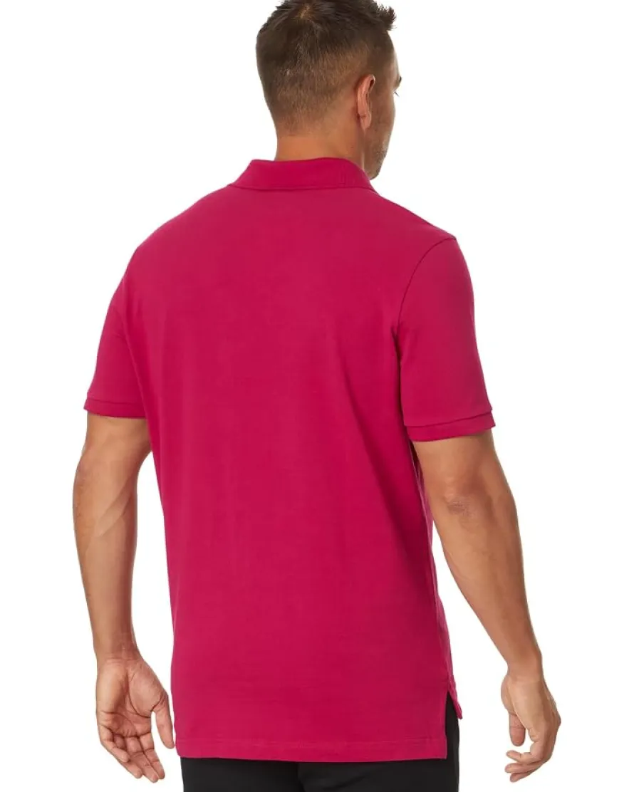 U.S. POLO ASSN. Solid Cotton Pique Polo with Small Pony Men's