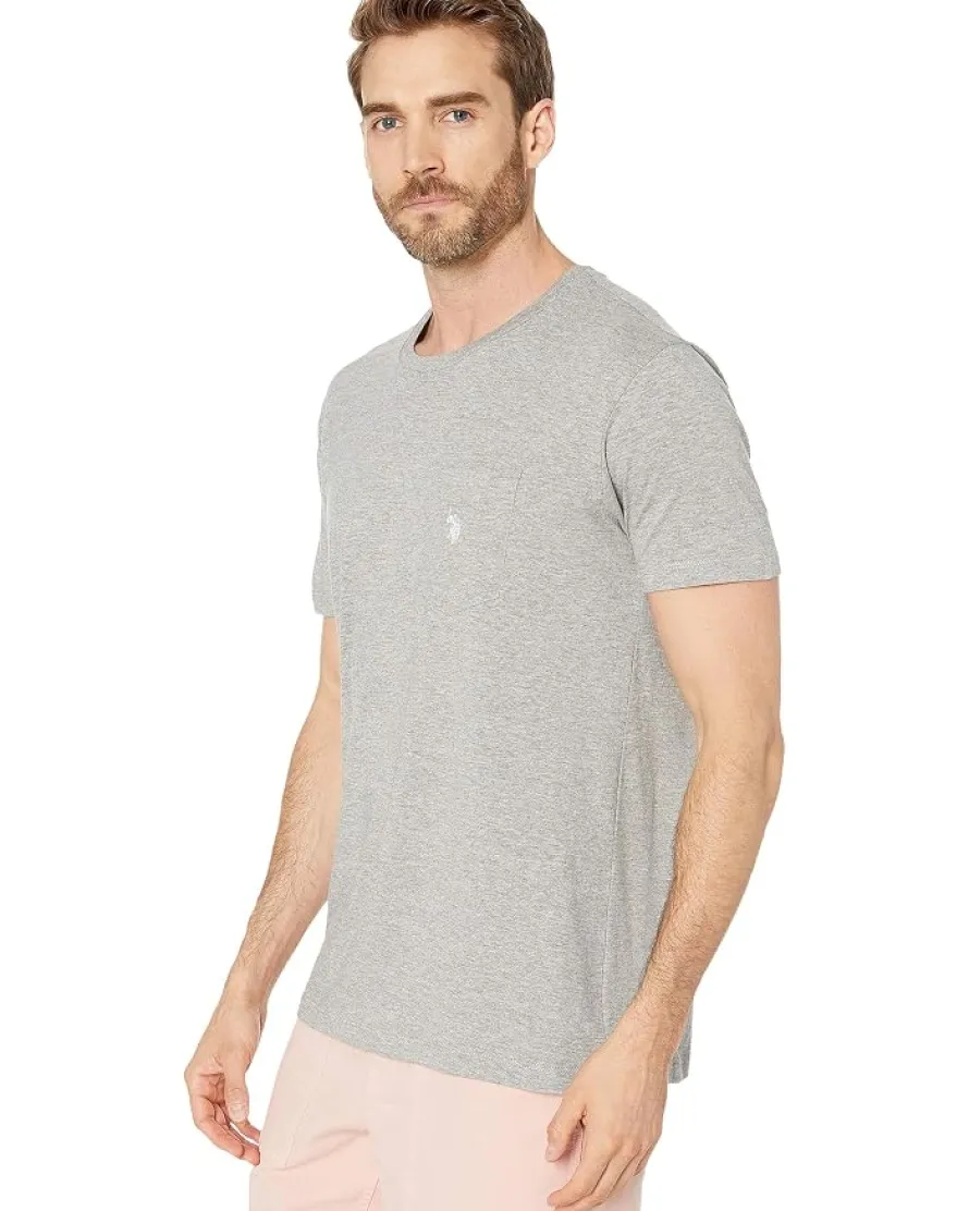 U.S. POLO ASSN. Solid Crew Neck Pocket T-Shirt Men's